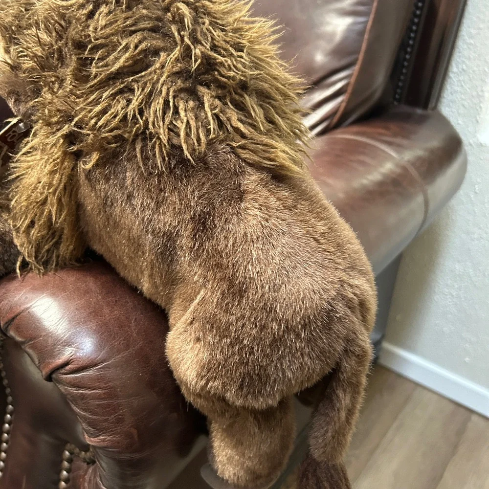 Retired Buffalo Bison Folktails Puppet by Folkmanis Inc